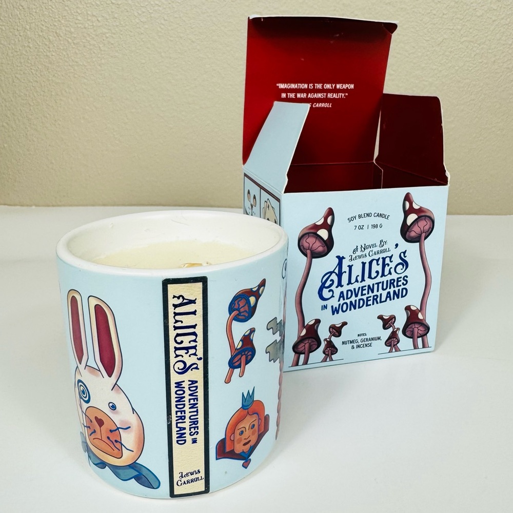 Candlefish x Anthology Alice's Adventures in Wonderland Mod Soy Blend Candle B